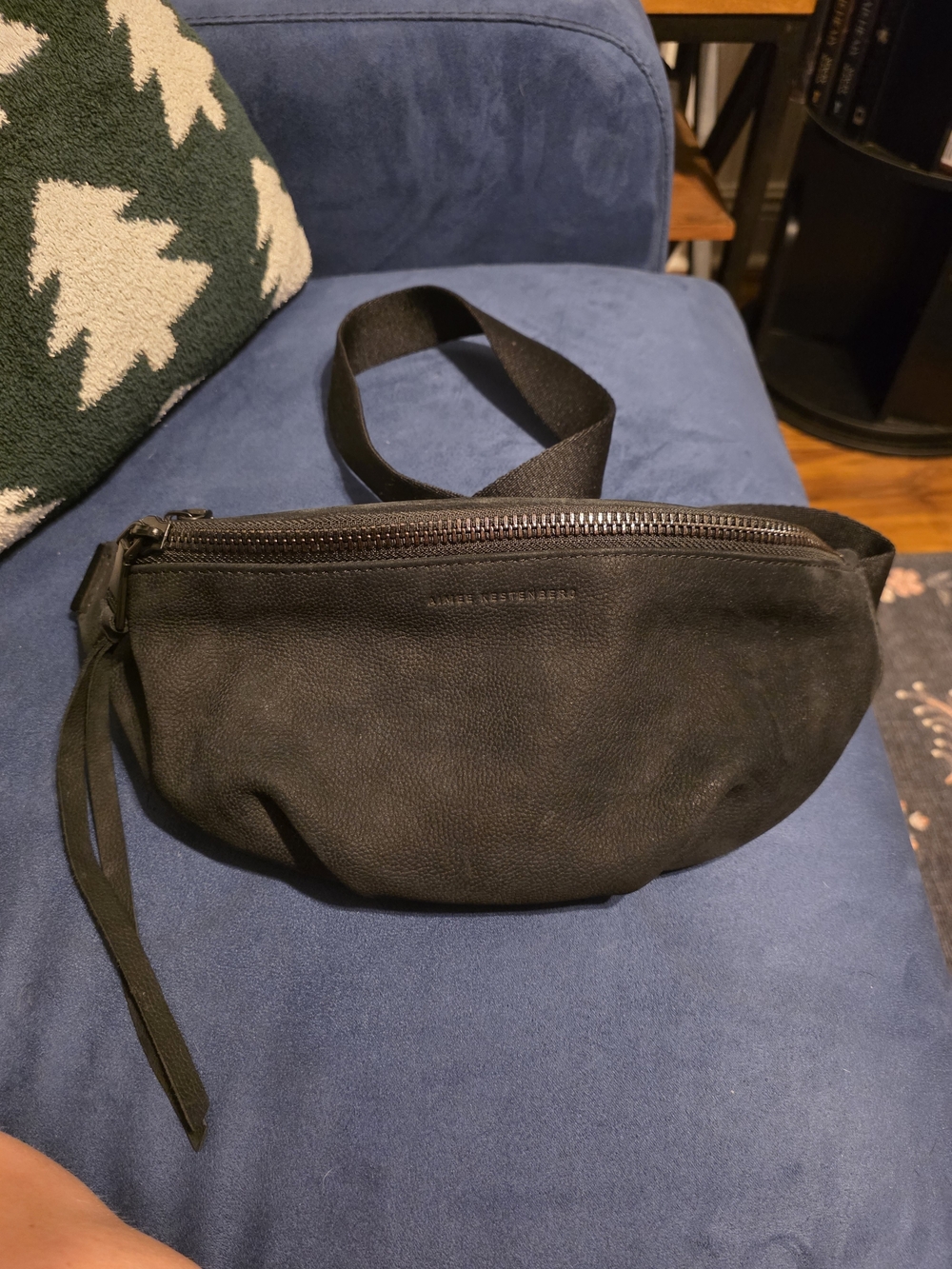 Aimee KESTENBERG Black Leather Waist Bag